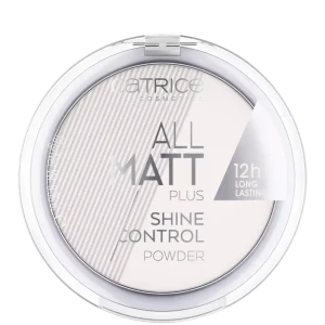 Catrice all matt plus shine control powder  001  Универсална  матираща пудра за лице -  10 gr.