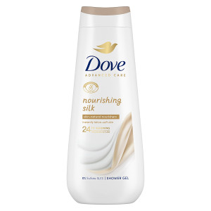 Dove Advanced Care Nourishing Silk Душ гел за тяло за  подхранване и хидратация, 600ml