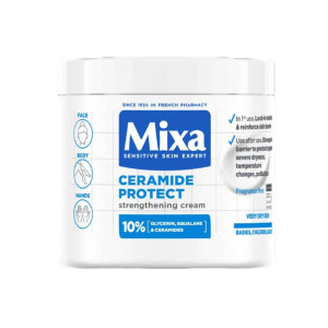 Mixa Ceramide Protect Strengthening Cream Крем за лице, тяло и ръце , 400ml
