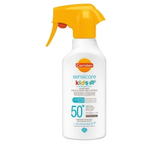 Carroten  Sensicare KIDS Каротен Слънцезащитно мляко спрей за деца SPF50+ x 270 мл