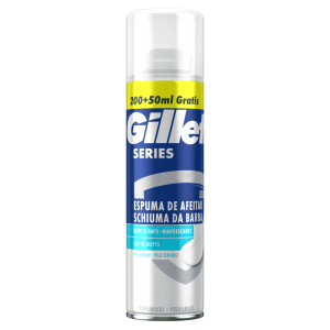 Gillette series foam cooling Eucalipto 200+50ml Жилет Сирийс Евкалипт пяна за бръснене