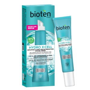 Bioten HYDRO X∙CELL Eye Gel Cream Крем-гел за очи и намаляване на тъмните кръгове, 15ml
