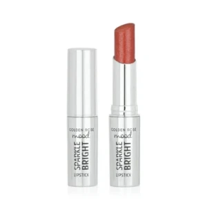 Golden Rose Mood Sparkle Bright Lipstick № 152 Peach Glam  Червило с перлени блестящи частици - 3,3 g