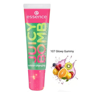 Juicy Bomb Shiny Lipgloss 107 Glowy Gummy Плодов ултра - блестящ гланц за устни, 10ml