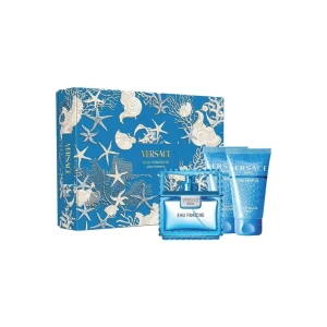 VERSACE Eau Fraiche  Set (50 ml EDT + 50 ml ASB + 50 ml SG )  Мъжки комплект