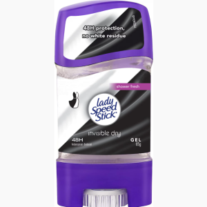 Lady Speed Stick Invisible Gel  Део - гел против изпотяване против петна по дрехите, 65g