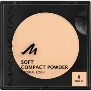 Manhattan Soft Compact Powders Vanilla 08 Мека компактна пудра за лице 08 , 9g