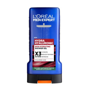 Loreal Paris Men Expert Hydra Hyaluronic Душ гел за мъже с хиалуронова киселина, 300ml