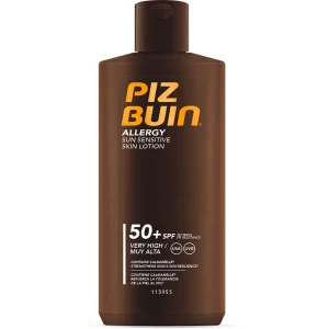 PIZ BUIN  Allergy Sensitive Lotion Слънцезащитен лосион алергична кожа SPF 50,200 мл