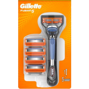 Gillette Fusion5 Самобръсначка 1 бр. + резервни ножчета 4 бр