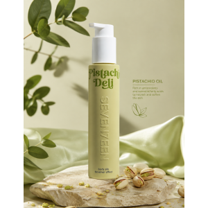 SEVENTEEN Pistach Deli Body Silk – Shimmer Effect Хидратиращо мляко за тяло с аромат и блестящи частици , 250ml