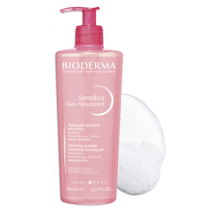 Bioderma Успокояващ мицеларен почистващ гел за естествената хидратация на кожата,200мл