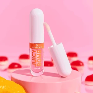 Juicy Bomb Party Lip Oil 01 Peach Perfect  Олио за устни Праскова Перфект с ултра блясък, 2,4ml с ултра блясък, 2,4ml