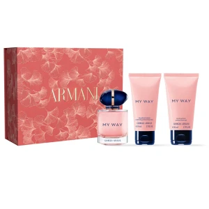Armani  My Way   Set (  50ml EDP + 50 ml  Body Lotion + 50 ml Shower Gel )  Дамски подаръчен комплект