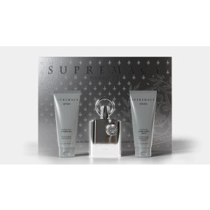 Afnan Supremacy Silver Set ( 100 ml EDP + 100 ml SG + 100 ml ASB )   Мъжки подаръчен комплект