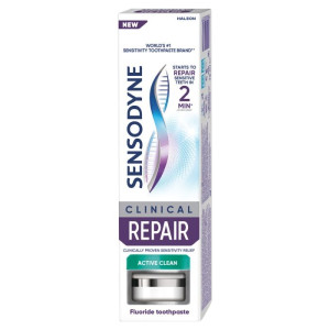 Sensodyne Clinical Repair Active Clean Паста за чувствителни зъби , 75ml