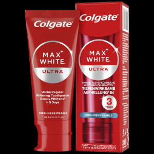 Colgate Max White Ultra Freshness Pearls Избелващата паста за зъби с перли , 50ml