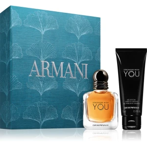 Armani Stronger With You Set ( ( EDT  50 ml + Shower Gel 75 ml)  Мъжки подаръчен комплект