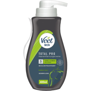 Veet  Men Creme Sensitiv Крем за обезкосмяване за тялото и краката за чувствителна кожа , 400ml