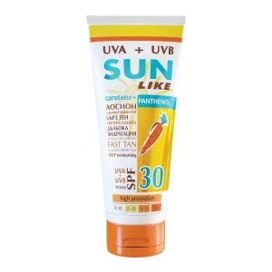 Sun Like Слънцезащитен лосион за тяло с пантенол SPF 30 , 200ml