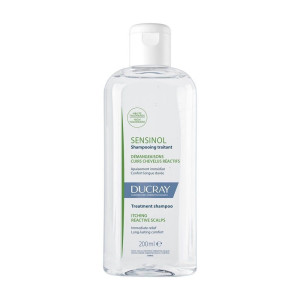 Ducray Sensinol Shampoo For Sensitive Scalp​​​​​​​  Третиращ шампоан за сърбеж и чувствителен скалп , 200ml