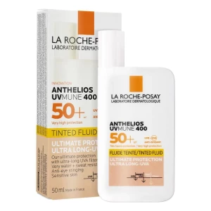 La Roche-Posay Anthelios UVMune400 Ла рош тониран флуид за лице за чувствителна кожа SPF50+ 50ml