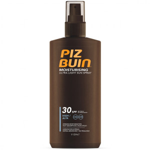 PIZ BUIN Moisturising Лек хидратиращ слънцезащитен спрей SPF 30 200 мл.