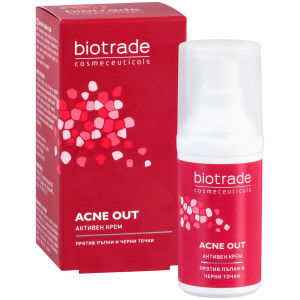 Biotrade  Acne Out Биотрейд активен крем против пъпки, 30ml