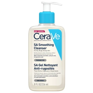 CeRaVe SA Smoothing Cleanser  Изглаждащ измиващ гел за суха и кожа, 236ml