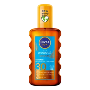 NIVEA SUN Protect & Bronze Sun Oil Spray ОЛИО - СПРЕЙ С БРОНЗИРАЩ ЕФЕКТ SPF30 200ml