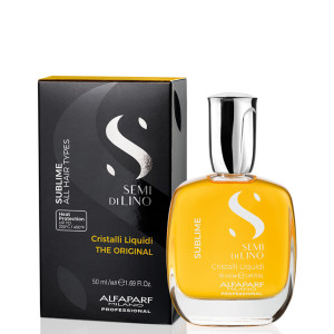 Alfaparf Semi di Lino Sublime Cristalli Liquidi Течни кристали за коса с витаминен коктейл с ленено масло, 50ml