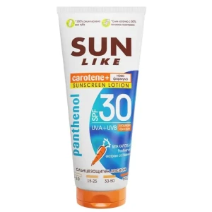 Sun Like Carotene Слънцезащитен еко лосион за тяло с висока защита SPF 30 , 150ml