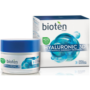 Bioten Hyaluronic 3D Биотен Нощен крем за лице