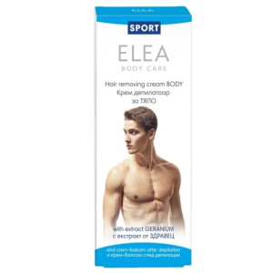 ELEA Sport   Крем депилатоар за тяло за мъже - 150 ml