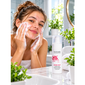Biotrade Acne Out  Нежна измивна пяна за лице , 150мл