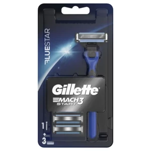 Gillette Mach3 Start Blue Мъжка самобръсначка синя + резервни ножчета +3бр