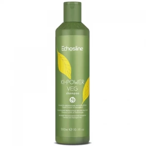 Echosline Ki-Power Veg Shampoo Възстановяващ шампоан за увредена коса, 300ml