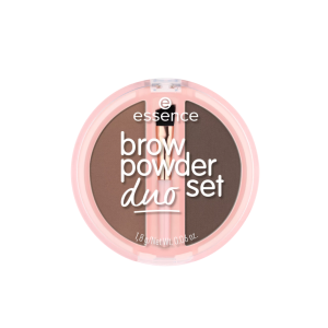 Essence brow powder duo set  02 Medium  Дуо комплект пудра за вежди- 1,8 g