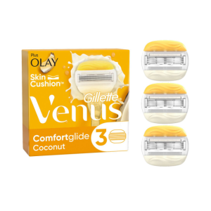 Gillette Venus Comfortglide Coconut  Сменяеми ножчета за бръснене Венус с 5 ножчета, 3 бройки