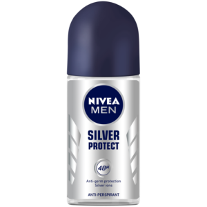 Nivea For Men Silver Protect  Roll-On Ролон против изпотяване със  сребърни йони, 50ml