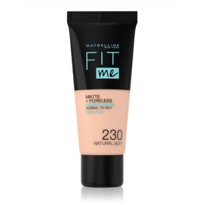 Maybelline Fit Me Matte Poreless Foundation   Матиращ фон дьо тен за нормална към мазна кожа  -30 мл