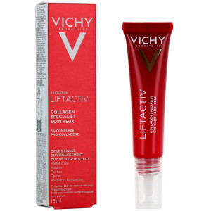 Vichy Liftactiv Collagen Specialist Eye Care Коригиращ крем за околоочен контур против стареене, 15ml