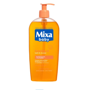 Mixa  Baby  oil Нежно Олио за измиване с масло за Суха и чувствителна кожа , 400ml