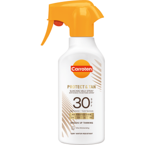 Carroten Protect & Tan Слънцезащитен лосион за тяло за ускоряване придобиването на тен SPF 30 , 270ml