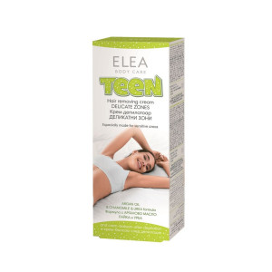 ELEA Teen  нежен крем-депилатоар за деликатни зони -75 ml