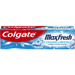 Colgate Max Fresh Cooling Crystals Колгейт паста за зъби "Дълготрайно охлаждане" , 75ml