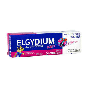 Elgydium Kids Елгидиум Паста за зъби за деца вкус Горски плод 3-6г 50мл