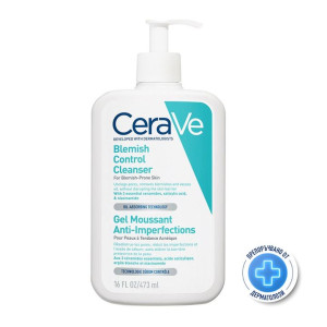CeraVe Blemish Control Почистващ гел за кожа, склонна към несъвършенства, 473ml