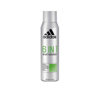 Adidas 6 In 1 48H Anti-Perspirant For Men Дезодорант спрей за мъже 48h , 150ml