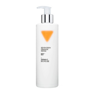 SEVANTEEN  Orange Sense   Body silk  Хидратиращо мляко за тяло  с  аромат и блясък , 300ml